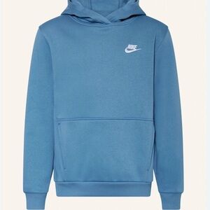 Blue Nike Kids Hoodie Sweatshirt - Large